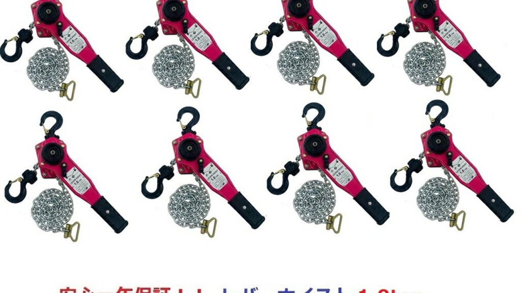 【予約必見】ピンク1tレバーホイスト8台！後悔しない買い方 - 99blog